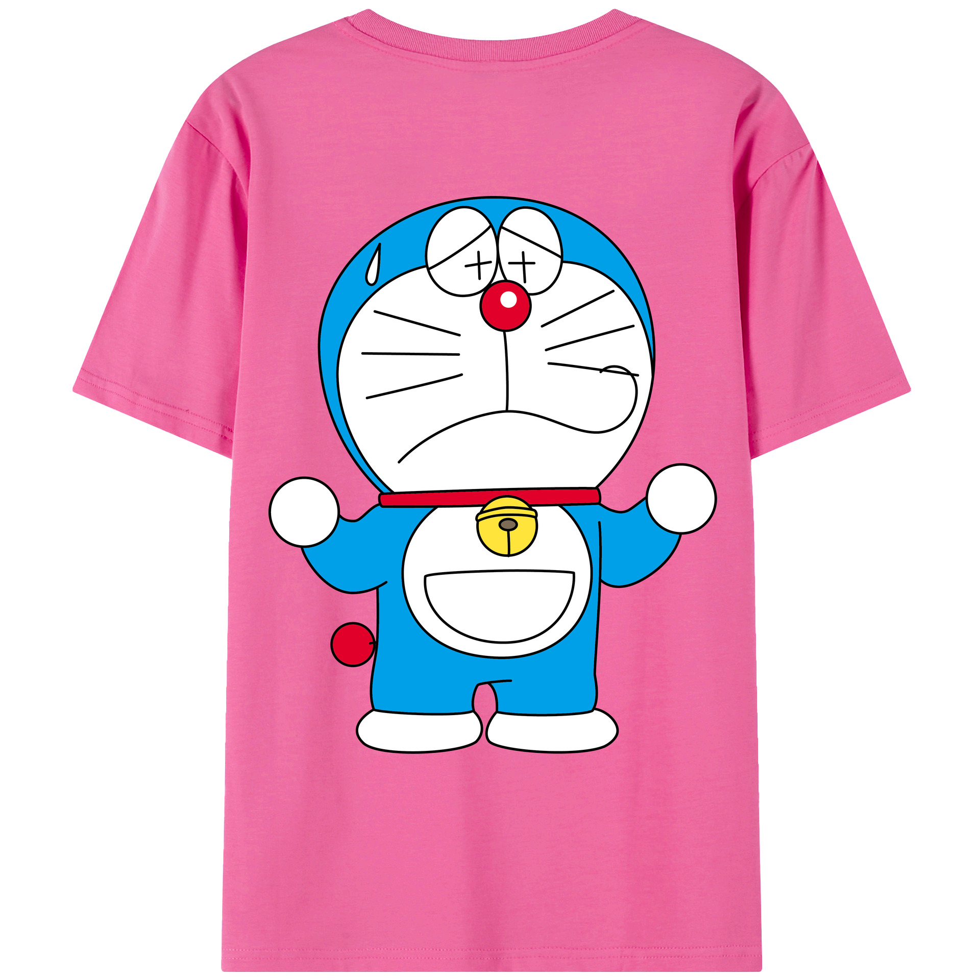 （画像用） ドラえもん Doraemon レディース半袖Tシャツ(バックプリント)